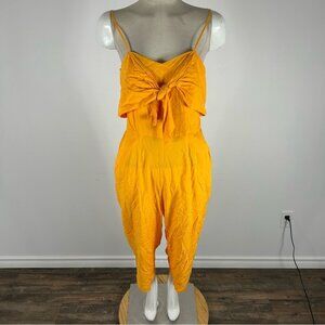 🌟Twik Vibrant Orange Women's Jumpsuit S